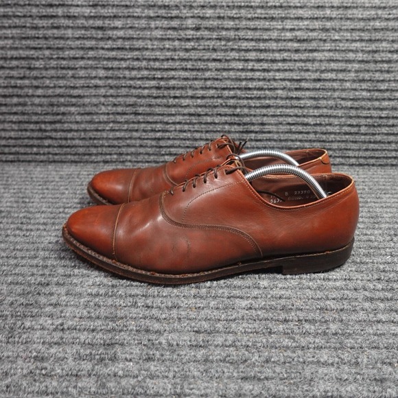 Allen Edmonds Shoes Mens 12 B Brown Park Avenue Leather Cap Toe Oxford Dress main image 7